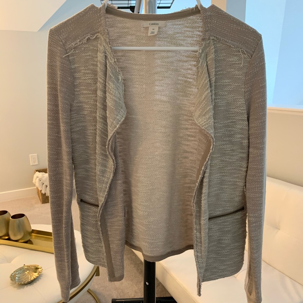 Caslon sweater beige size xs